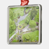 Cork, Ierland. Het beruchte kasteel van Blarney Metalen Ornament (Links)