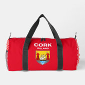 Cork Ierland - Iers gepersonaliseerd Plunjezak (Achterkant)
