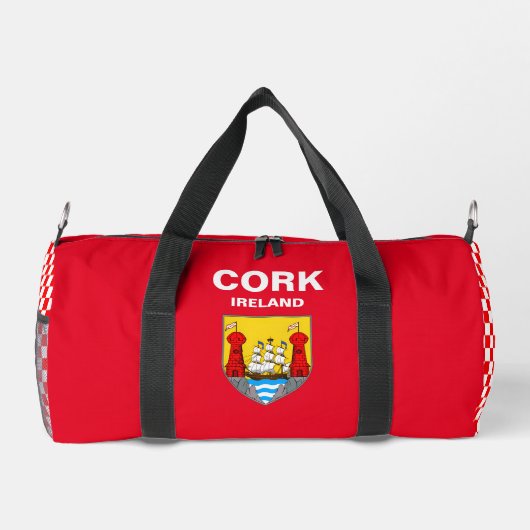 Cork Ierland - Iers gepersonaliseerd Plunjezak (Achterkant)