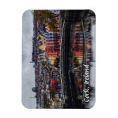 Cork Ierland Kleuren in Wintermagneet Magneet (Verticaal)