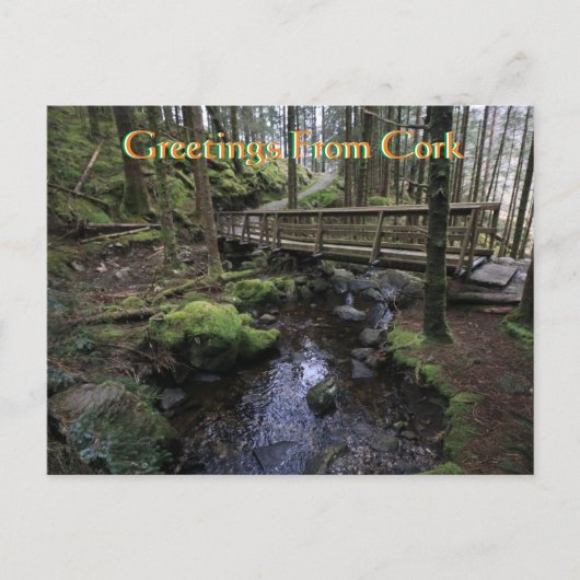 Cork Ireland Briefkaart (Voorkant)
