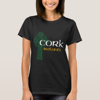 Cork Ireland County Celtic Gaelic Football and Hur T-shirt