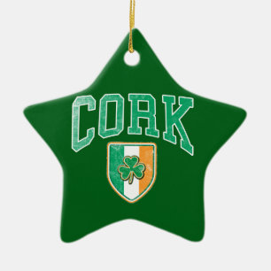 CORK Ireland Keramisch Ornament