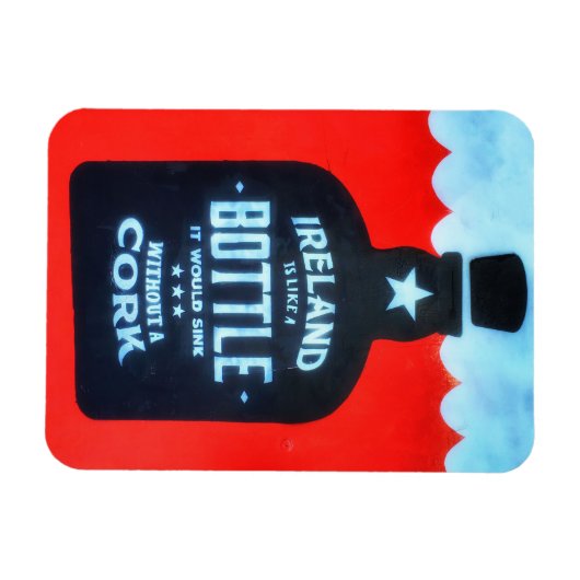 Cork, Ireland Magnet Magneet (Horizontaal)