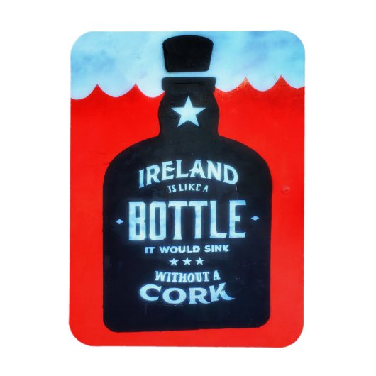 Cork, Ireland Magnet Magneet (Verticaal)