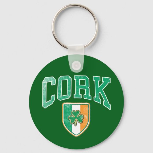 CORK Ireland Sleutelhanger (Voorkant)