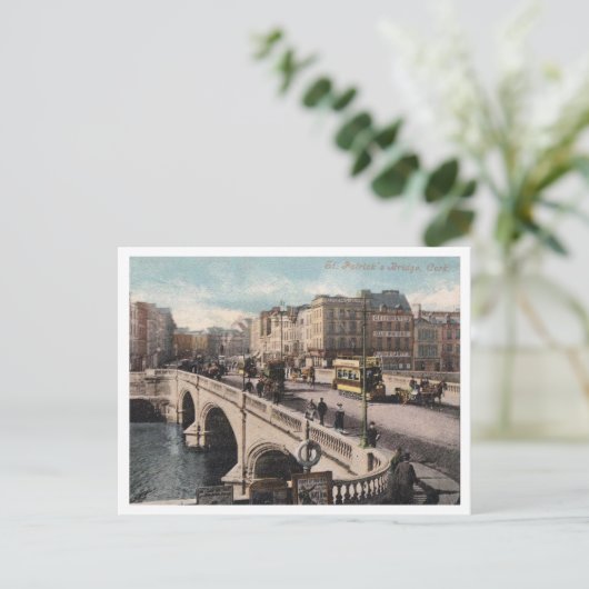 Cork Ireland, St Patrick's Bridge c1904  Briefkaart (Staand voorkant)