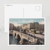 Cork Ireland, St Patrick's Bridge c1904  Briefkaart (Voorkant / Achterkant)