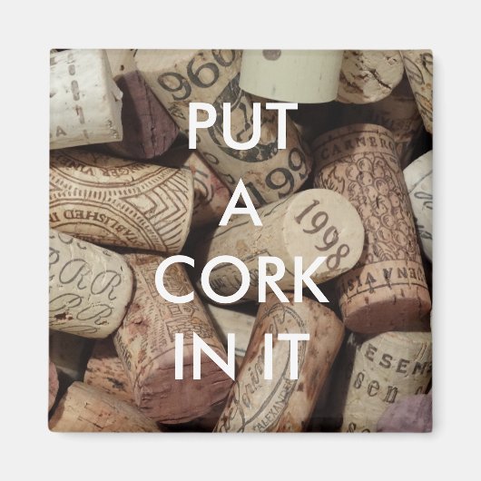 Cork IT-magneet Magneet (Voorkant)