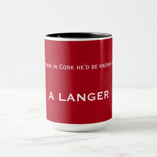 Cork Langer Mok (Midden)