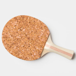 Cork look Ping Pong Paddle Tafeltennisbatje