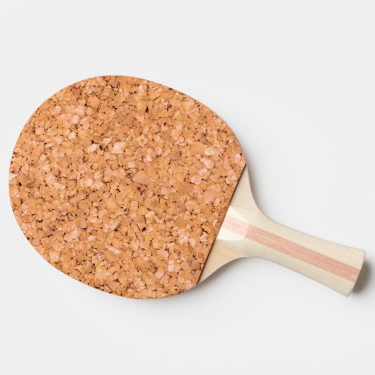 Cork look Ping Pong Paddle Tafeltennisbatje (Zijkant)