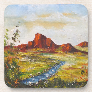 Cork Onderzetter Set Ann Hayes Red Rock Canyan