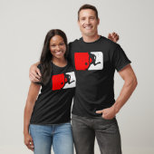 Cork Rood Wit Major Gaelic T-shirt (Unisex)