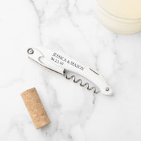 Cork Screw Wedding Favors
