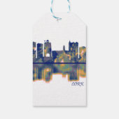 Cork Skyline Cadeaulabel (Achterkant)
