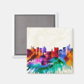 Cork Skyline Magneet (Voorkant / Achterkant)