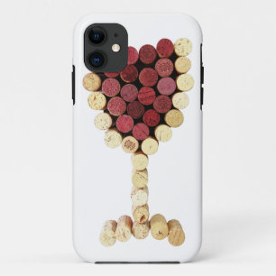 Cork Wine Glass iPhone 5 Hoesje