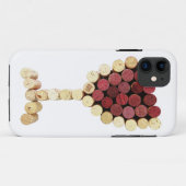 Cork Wine Glass iPhone 5 Hoesje (Achterkant (horizontaal))