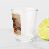 Corkboard Kijk Guinee Shot Glas (Rechts)