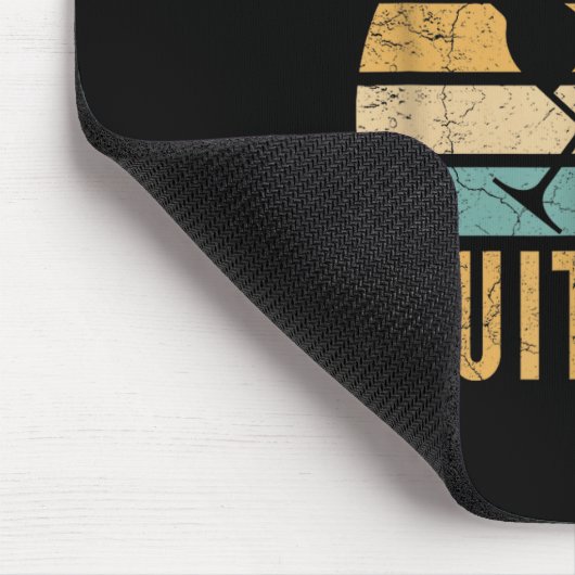 Corks Are For Quitters Funny Wine Lover Muismat (Hoek)