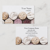 Corks winemaking sommelier visitekaartje (Voorkant / Achterkant)