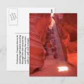 Corkschroef Canyon, Arizona Briefkaart (Voorkant / Achterkant)