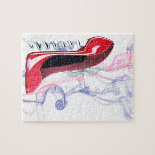 Corkschroef Red Stiletto Shoe Puzzle Legpuzzel (Horizontaal)