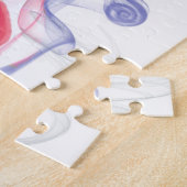 Corkschroef Red Stiletto Shoe Puzzle Legpuzzel (Zijkant)