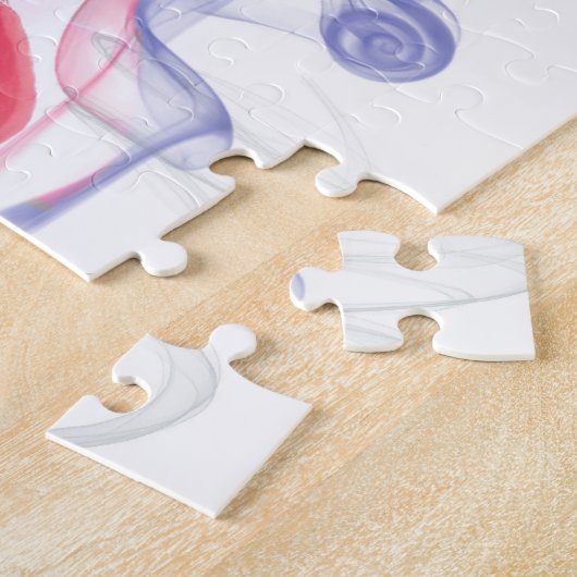 Corkschroef Red Stiletto Shoe Puzzle Legpuzzel (Zijkant)