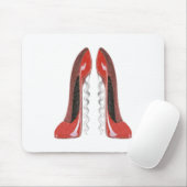 Corkschroef Red Stiletto Shoes Muismat (Met muis)