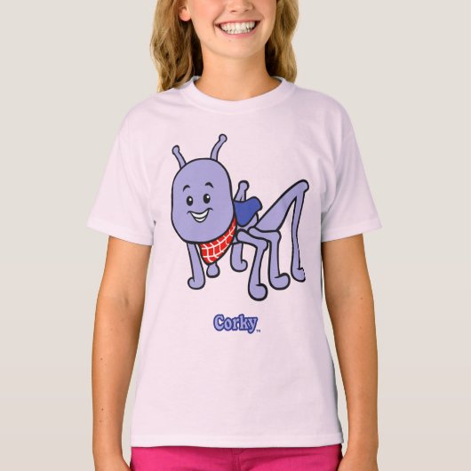Corky Girls Ringer T-Shirt (Voorkant)
