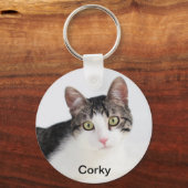 Corky the Cradle Cat Sleutelhanger (Voorkant)