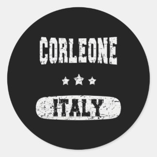 Corleone Italië Ronde Sticker