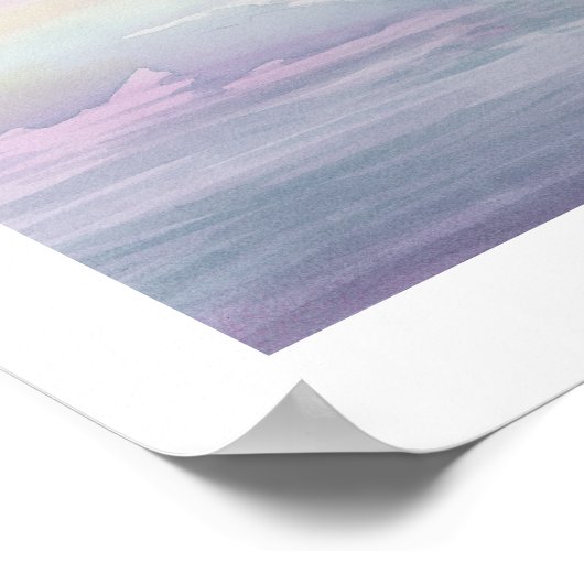 "Cormorant Fisherman" Waterverf China Poster (Hoek)