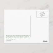 Cormorant Rookery Briefkaart (Achterkant)