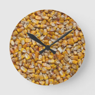 Corn-achtergrondklok Ronde Klok