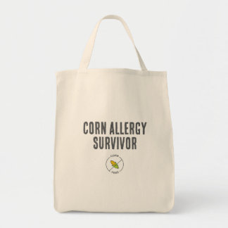 Corn Allergy Survivor boodschappentas Tote Bag