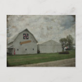 Corn Barn Crackle Briefkaart (Voorkant)