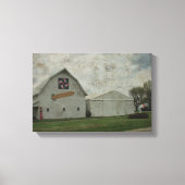 Corn Barn Crackle Canvas Afdruk (Voorkant)