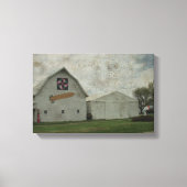 Corn Barn Crackle Canvas Afdruk (Voorkant)