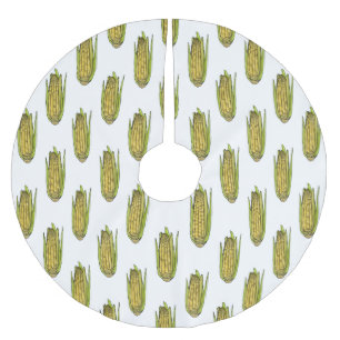 Corn cartoon illustratie kerstboom rok