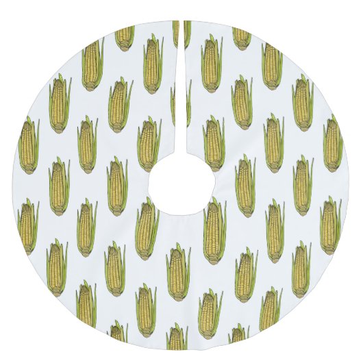 Corn cartoon illustratie kerstboom rok (Voorkant)