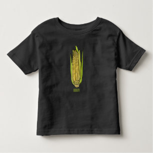 Corn cartoon illustratie kinder shirts