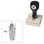 Corn cartoon illustratie rubberstempel (Gestempeld)