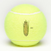 Corn cartoon illustratie tennisballen (Achterkant)