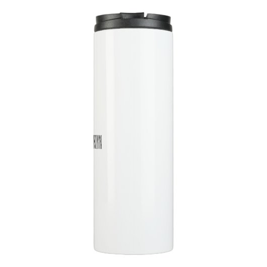 Corn cartoon illustratie thermosbeker (Achterkant)