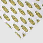 Corn cartoon illustratie tissuepapier (Detail)