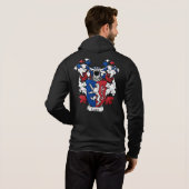 Corn Coat of Arms Mannen Hoodie (Achterkant volledig)