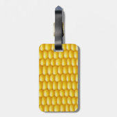Corn Cob Achtergrond Bagagelabel (Achterkant verticaal)
